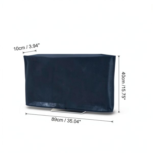 Pavo Monitor Dust Cover 34 Inch Blue Non Woven Fabric-1
