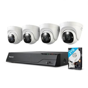 Reolink 8 Channel 4K PoE NVR Security System White-0