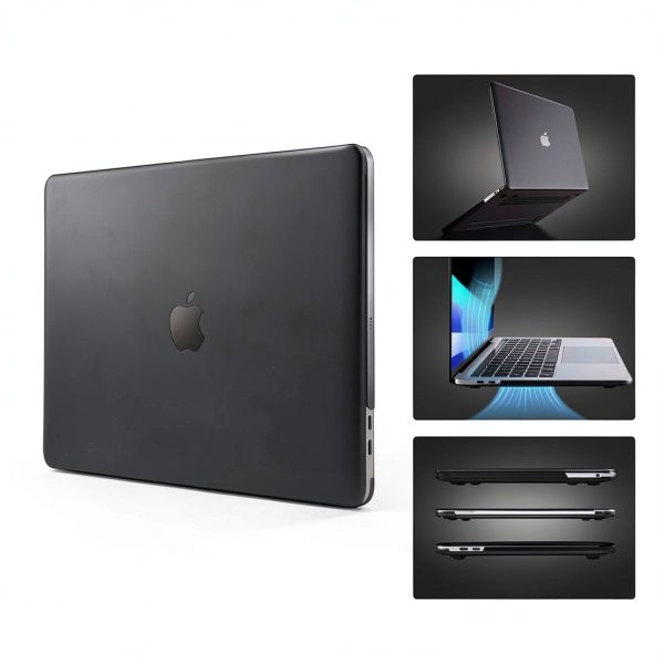 TechProtectus MacBook Pro 14 Case Black Clear Pink M4 M3 M2-4