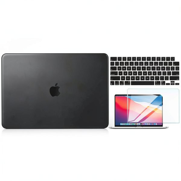 TechProtectus MacBook Pro 14 Case Black Clear Pink M4 M3 M2-0