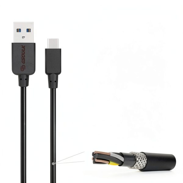 Esoulk USB C Cable Fast Charging Durable Universal-1
