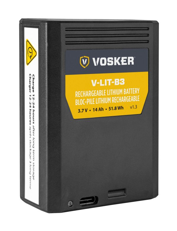 Vosker V300 Battery Pack Rechargeable Lithium Security-3