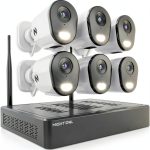 Night Owl 10 Channel 6 Camera Wireless 2K 1TB NVR Security-0