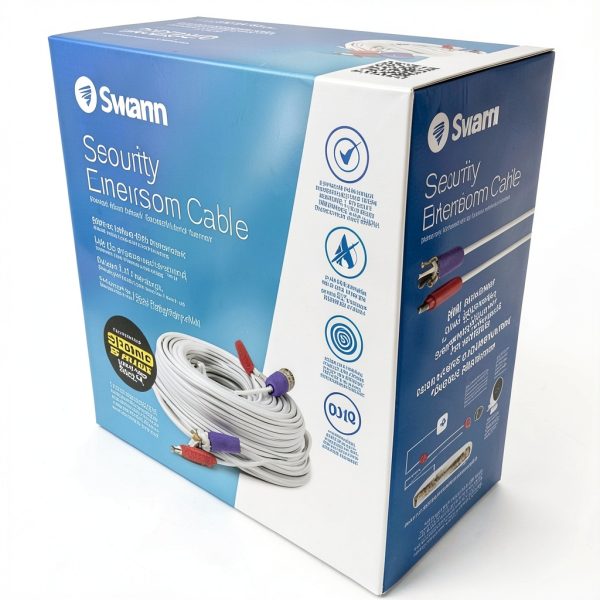 Swann BNC Extension Cable 100ft UL Certified Weatherproof-2