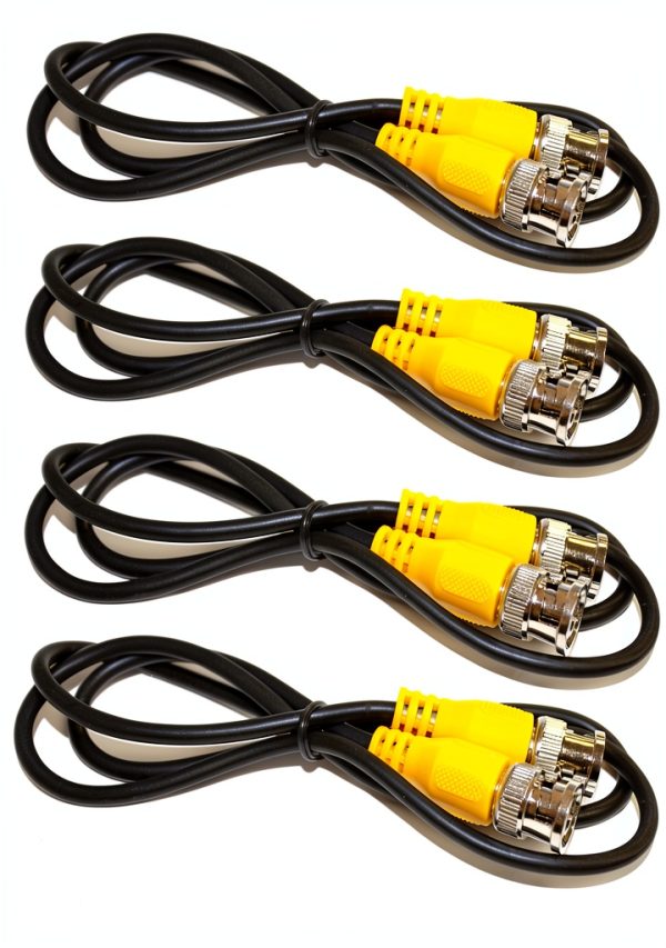 BNC Male to Male Cable CCTV Security Camera Video-0