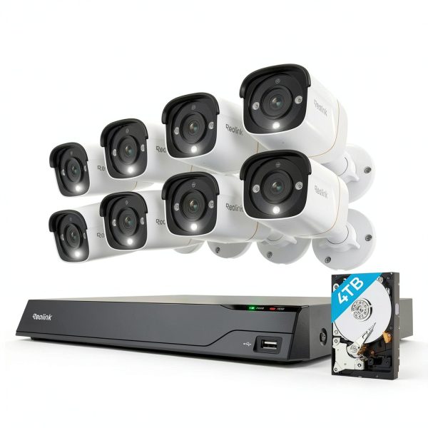 Reolink 16 Channel 4K PoE Security System Indoor Outdoor-0