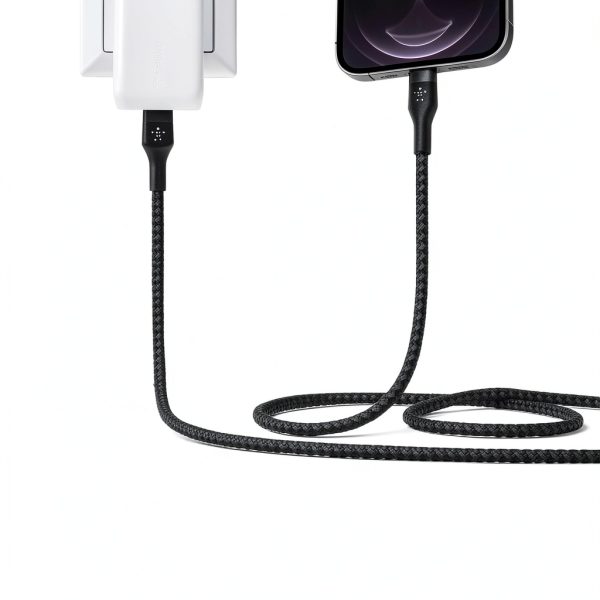 BOOSTCHARGE USB C to Lightning Cable Fast Charging Braided-8
