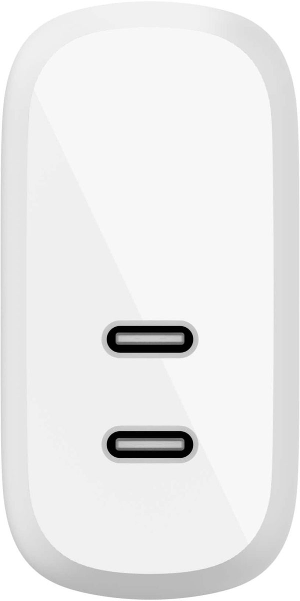Pavo Dual USB-C PD Wall Charger 40W Fast Charge iPhone iPad-1