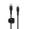 BOOSTCHARGE USB C to Lightning Cable Fast Charging Braided-3