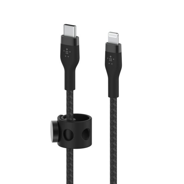 BOOSTCHARGE USB C to Lightning Cable Fast Charging Braided-3