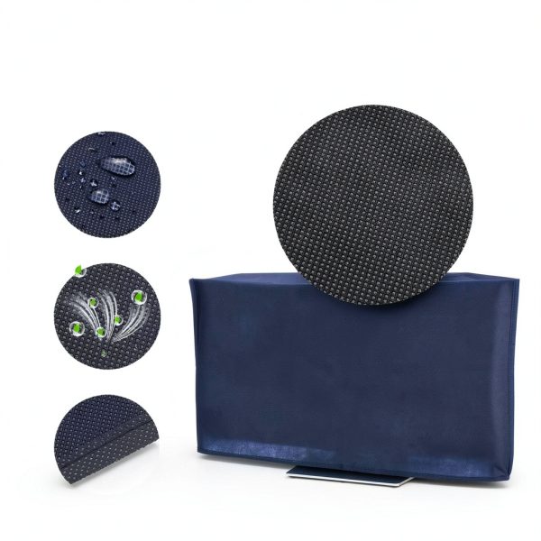 Pavo Monitor Dust Cover 34 Inch Blue Non Woven Fabric-2